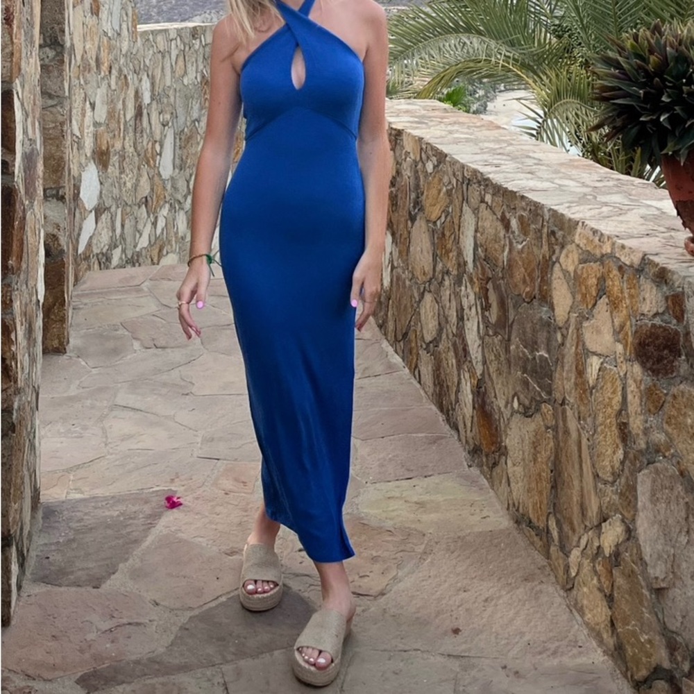 Lovers and friends blue dress!!